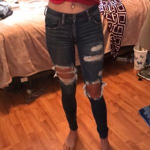 Dark wash American Eagle Jeans